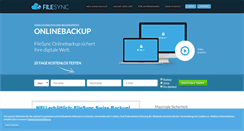 Desktop Screenshot of filesync.ch